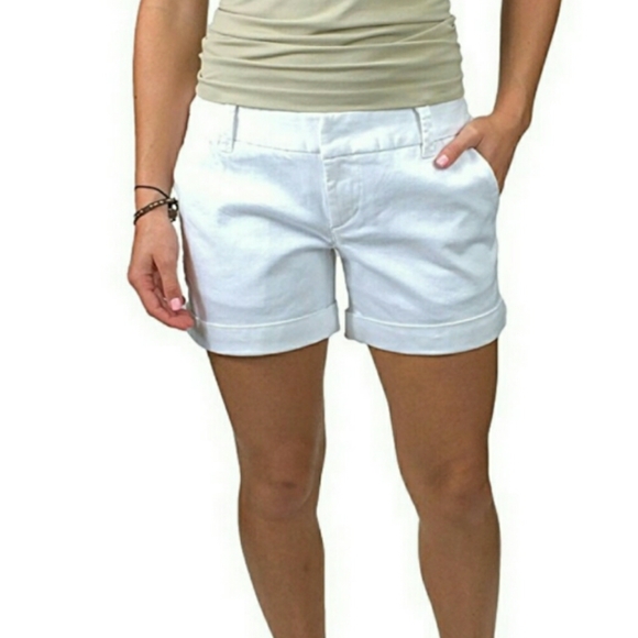 Dear John Pants - Dear John Hampton White Chino Shorts Size 26